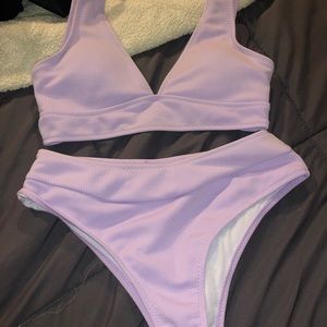 Purple bikini